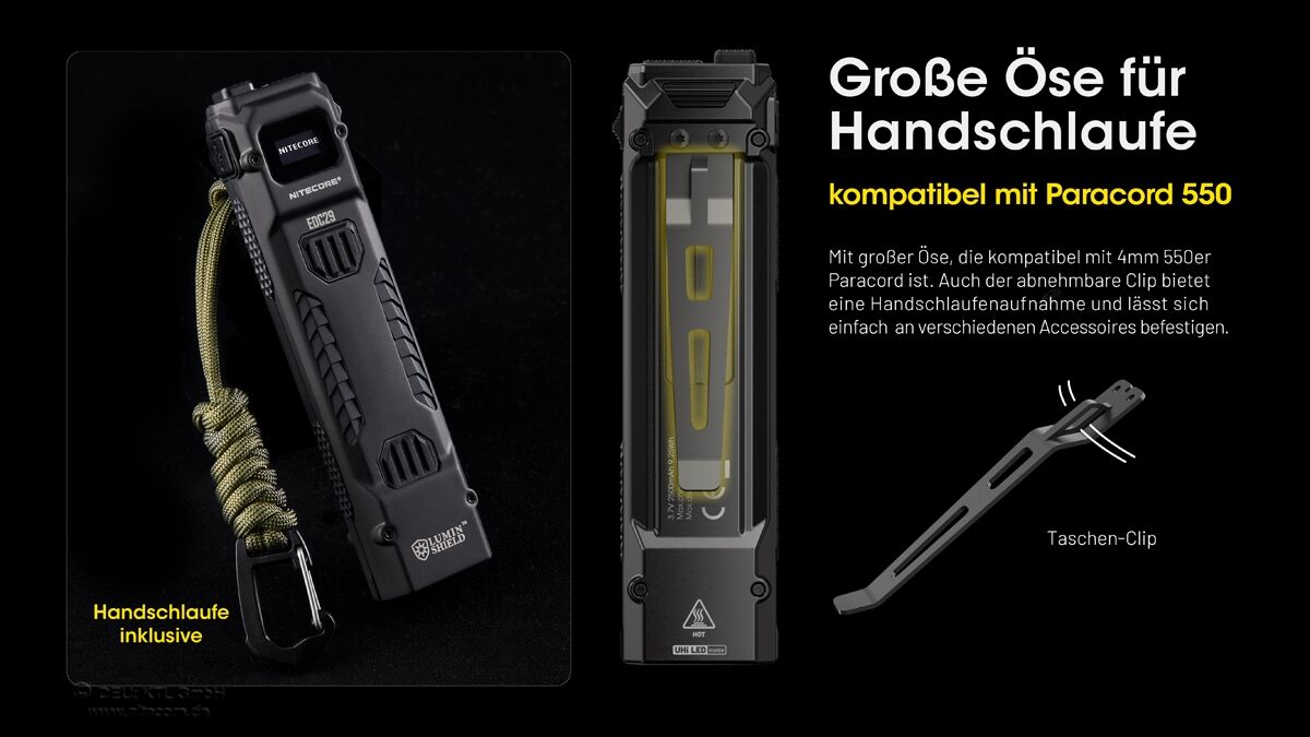 Nitecore EDC29 LUMINBLADE - 6500 Lumen