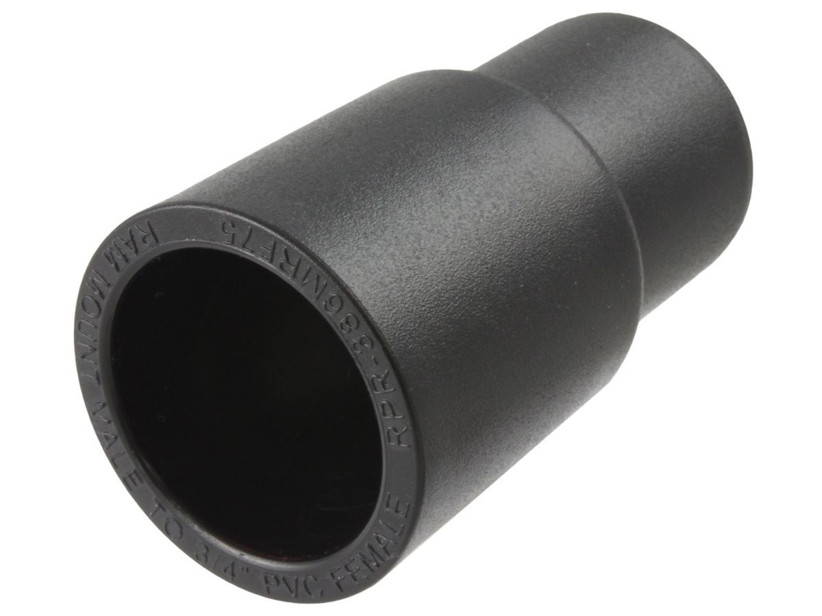 RAM Mounts Verbundstoff-Rohradapter (männlich) - mit Ansatzstück (weiblich) für 19,1 mm Durchmesser