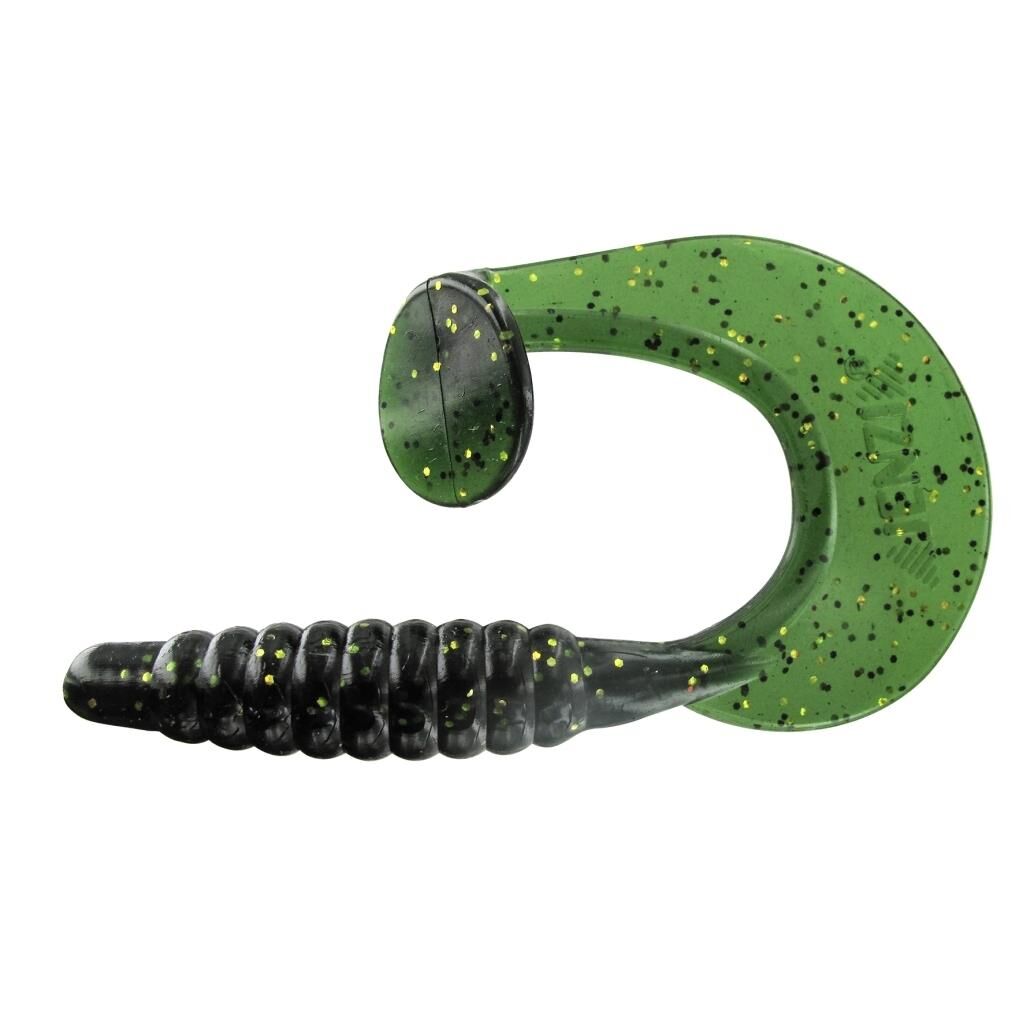 Jenzi Gummifisch Button Tail Twister Farbe A  8,5 cm