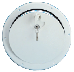 Kunststoff Inspektionsluke mit Schloß  A=230mm  B=190mm  C=265mm  F=210mm  weiss kunststoff-inspektionsluke-mit-schloss-a-230mm-b-190mm-c-265mm-f-210mm-weiss