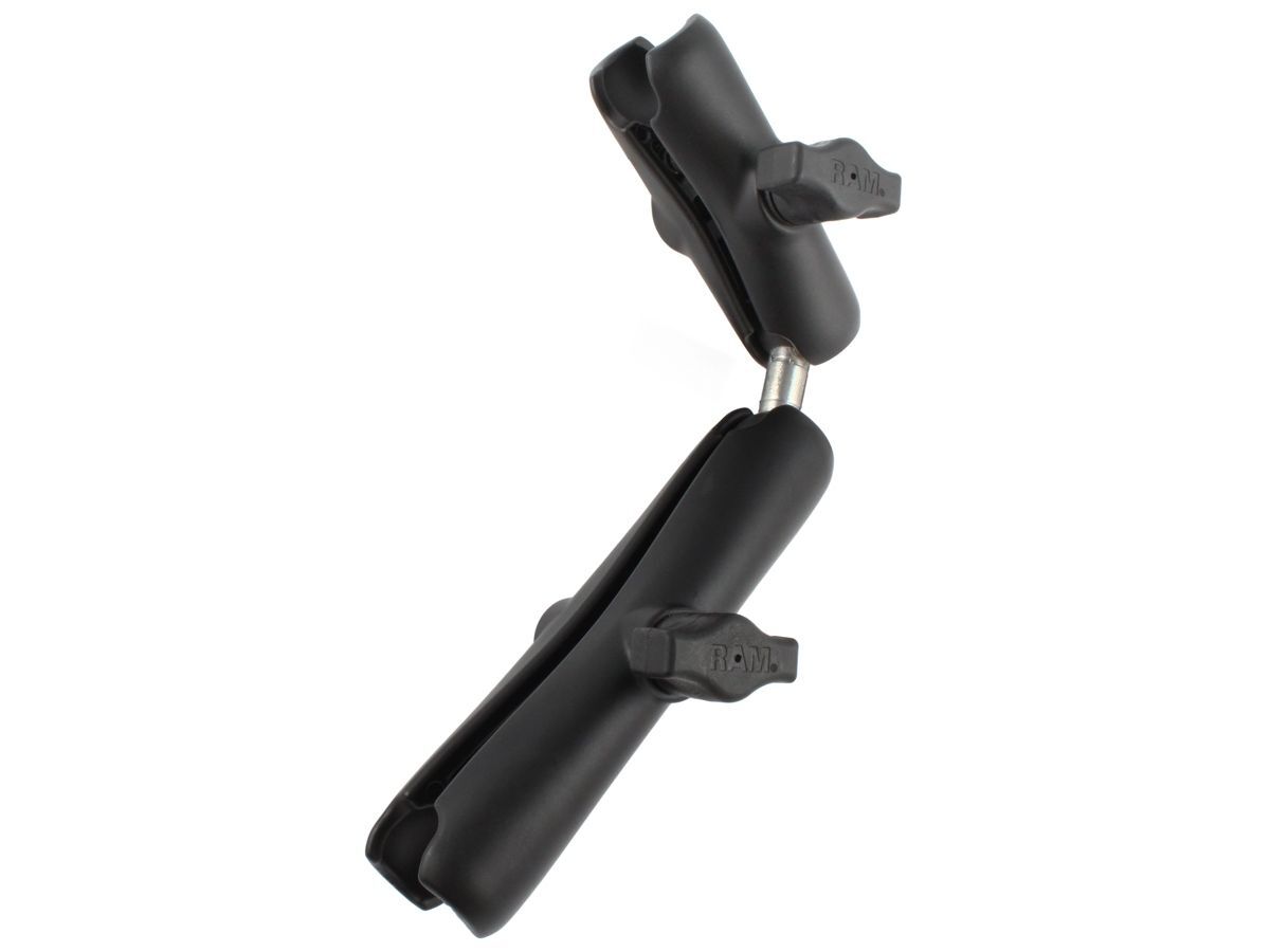 RAM Mounts Set - B-Kugel (1 Zoll), langer Verbindungsarm, Doppelkugel-Adapter, mittlerer Verbindungsarm