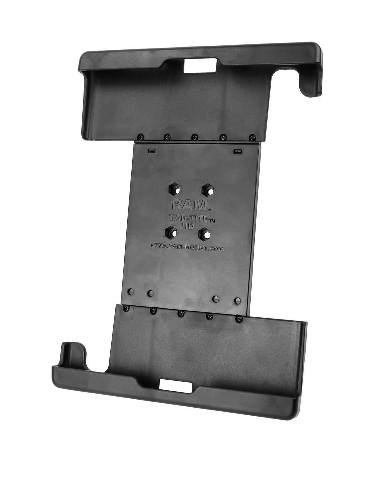 RAM Mounts Tab-Tite Universal Halteschale für Samsung Tab S7+/S7 FE/S8+/S9+/S9 FE+ (mit Schutzhüllen) - AMPS-Aufnahme, Schrauben-Set