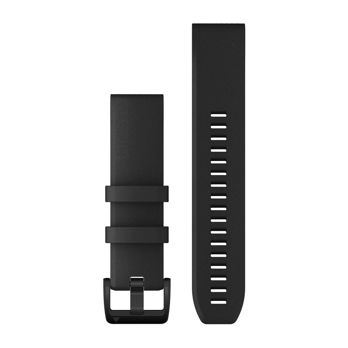Garmin Quickfit Armband Silikon 22mm Black, Teile in Schwarz
