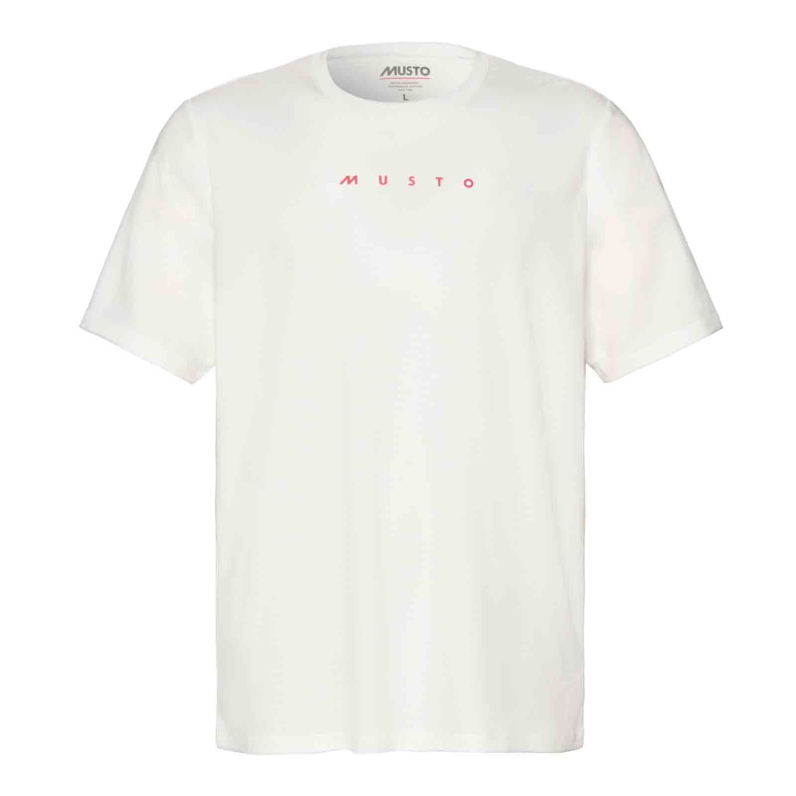 Musto Evo Sunblock Yacht T-Shirt - White