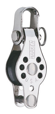 Harken Single Micro Block w/Shackle & Becket (235)
