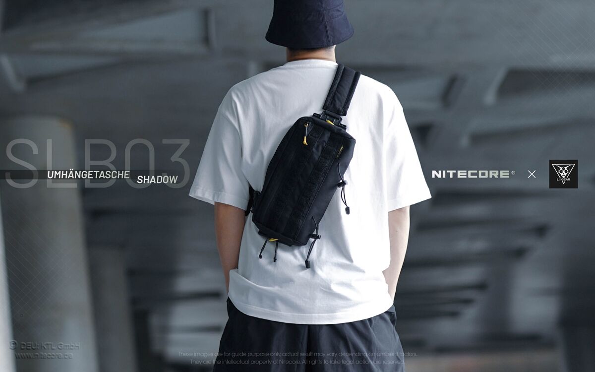 Nitecore SLB03 - Slingbag, 1,6 Liter