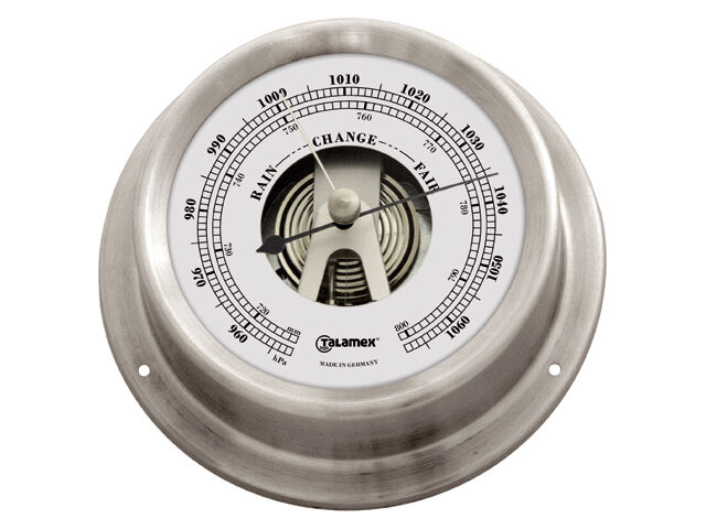 LNKZ8426 Talamex Serie 125 Edelstahl Barometer