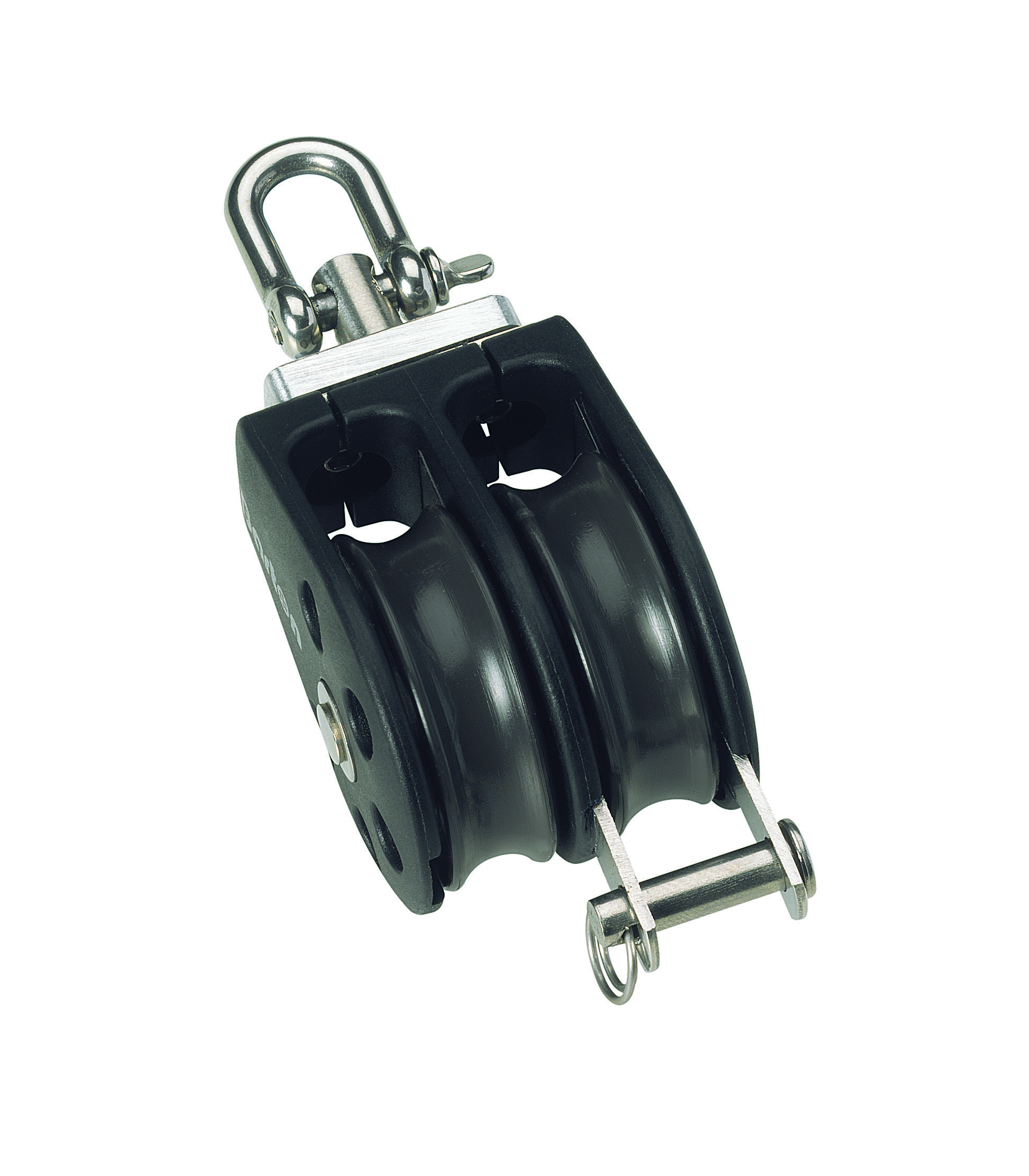 Barton Size 1 Gleitlagerblock doppelt mit Wirbel und Hundsfott Barton Size 1 Gleitlagerblock doppelt mit Wirbel und Hundsfott