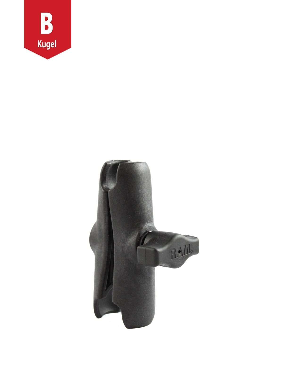 RAM Mounts mittlerer Verbundstoff-Verbindungsarm - ca. 90 mm lang, für B-Kugeln (1 Zoll), im Polybeutel