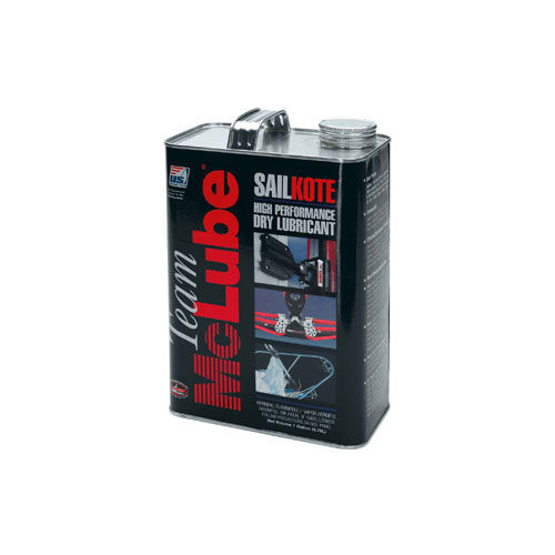 Schwarzer Kanister Sailkote High Performance Dry Lubricant Trockenschmiermittel von McLube.