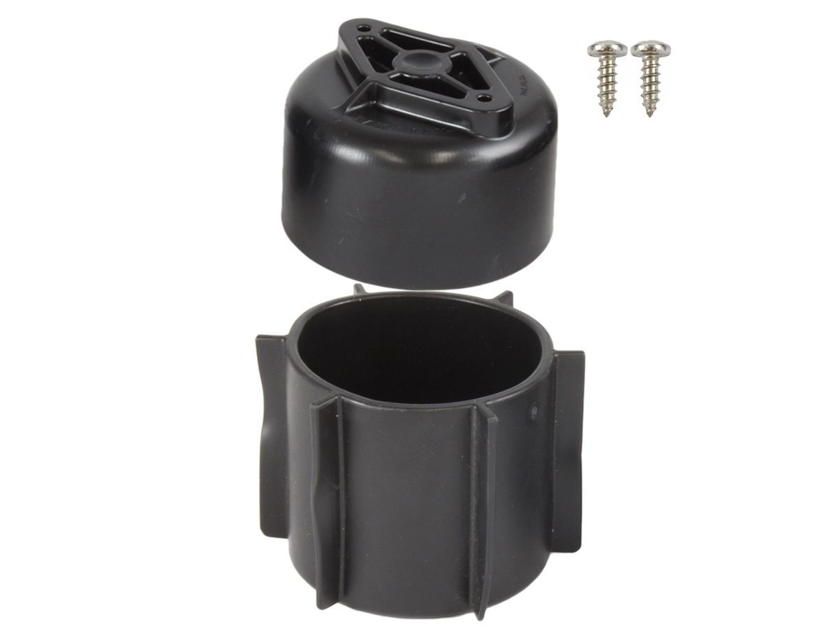 RAM Mounts RAM-A-CAN Verbundstoff Halterungsbasis für Fahrzeug-Getränkehalter - Diamond-Aufnahme (Trapez), Schrauben-Set, im Polybeutel