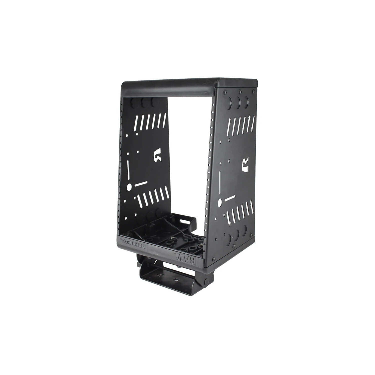RAM Mounts Tough-Box Fahrzeug-Konsole (13 Zoll) mit Blendenbereich (11 Zoll) und Radiorahmen