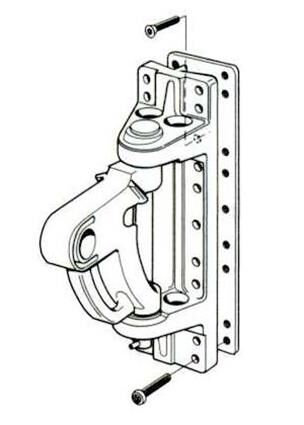 Seldén Mastbeschlag 275 x 70mm für Rockicker 30  Seldén Mastbeschlag 275 x 70mm für Rockicker 30