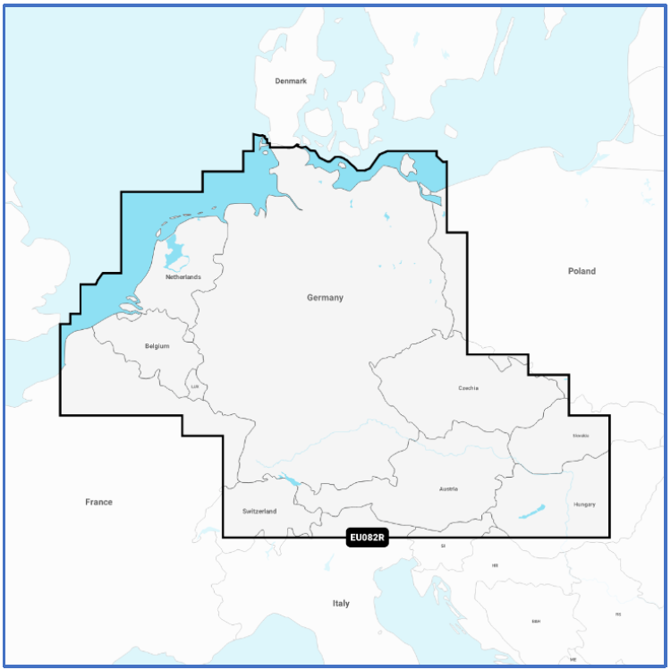 GARMIN NAVIONICS VISION+ Benelux & Deutschland, NVEU082R