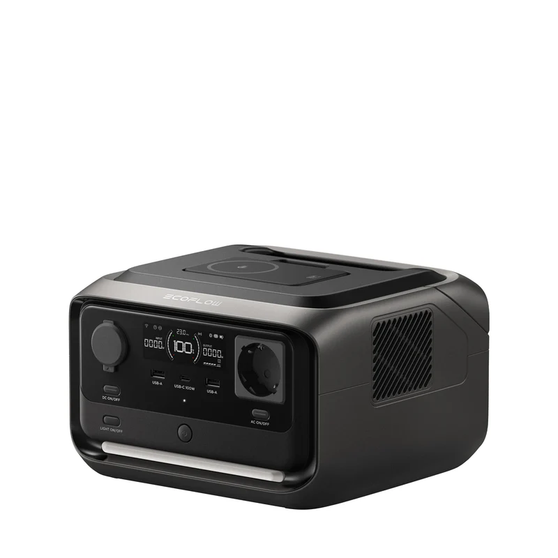 Ecoflow River 3 Plus Wireless Powerstation mit Wireless Charger (0% MwSt. - § 12 Abs. 3 UStG.)