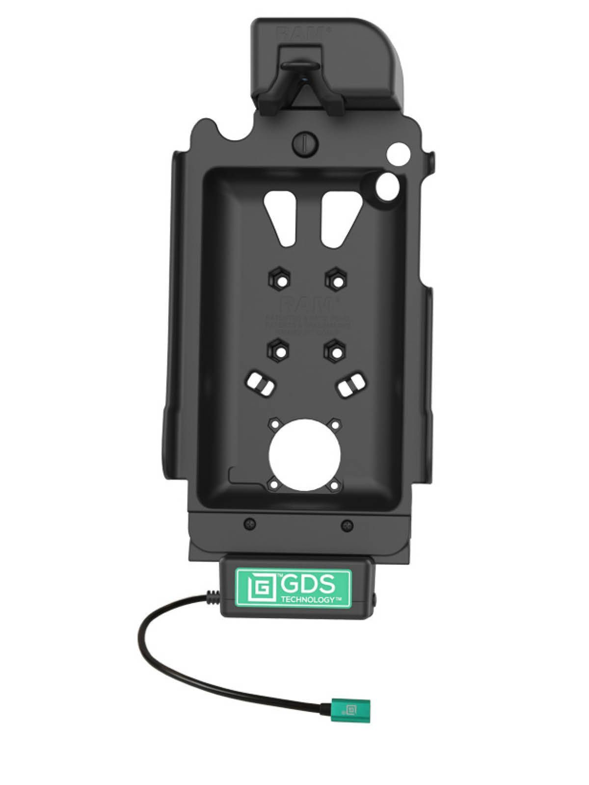 RAM Mounts GDS Tough-Dock Halteschale (Schnappverschluss) für Samsung Tab A 8.4 - in IntelliSkin Next Gen Schutzhülle - USB-C-Anschluss