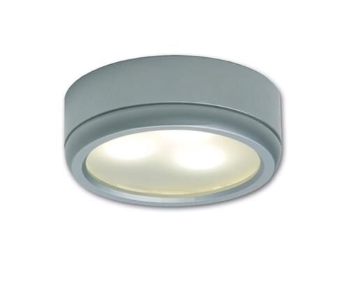 LED-Anbauleuchte D1-1 (Slave), chrom-glanz, warmweiß, 10-30V DC, max. 3 W
