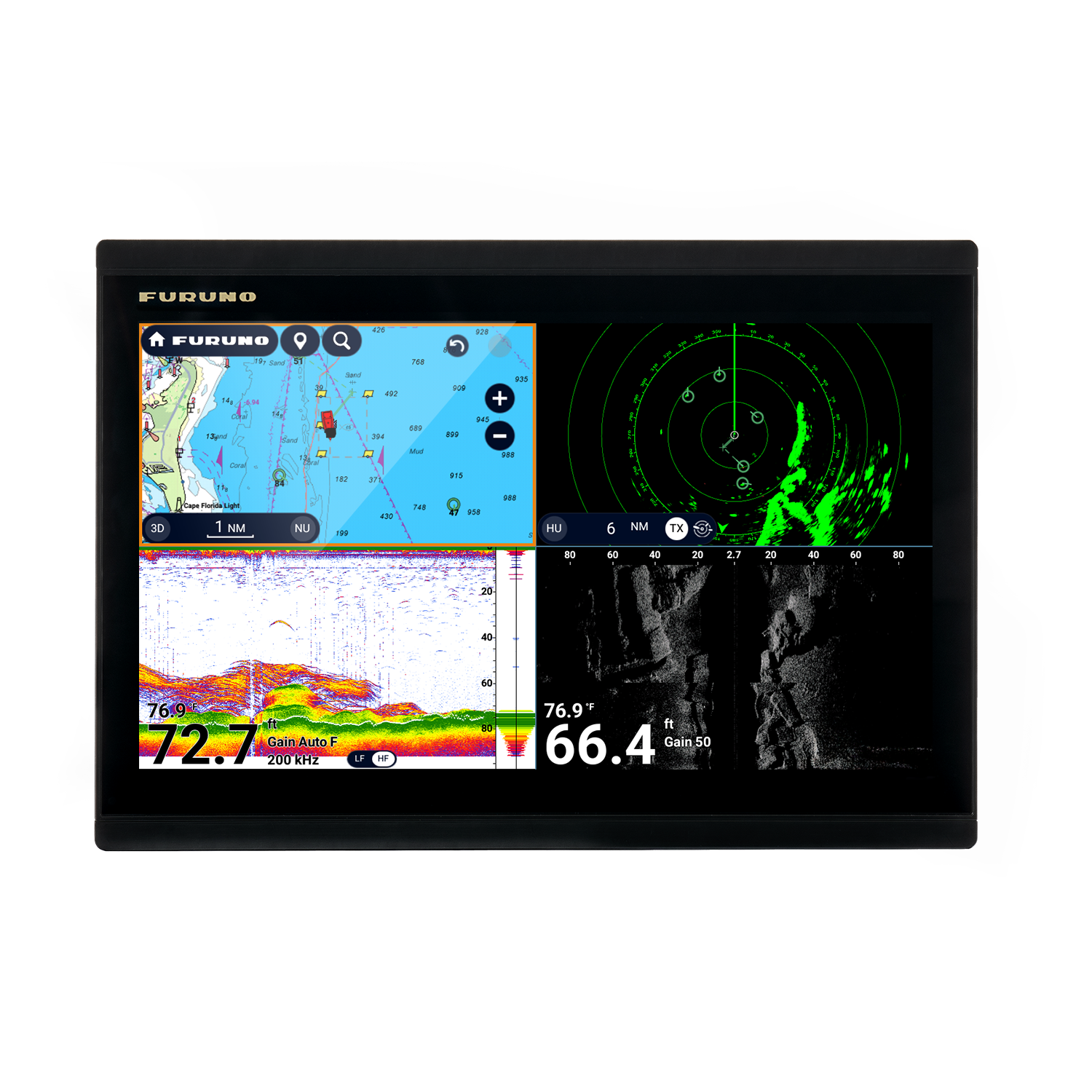 FURUNO TZMAP13 GPS Kartenplotter Multifunktionsdisplay 13"