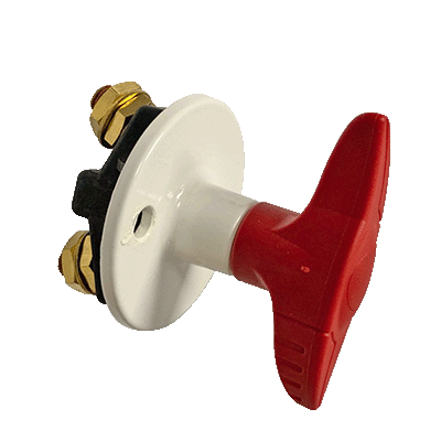 Vetus Batterie-Hauptschalter, rot, 150 Amp