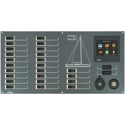 020022640 Philippi STV 264 DC Stromkreisverteiler mit PSM