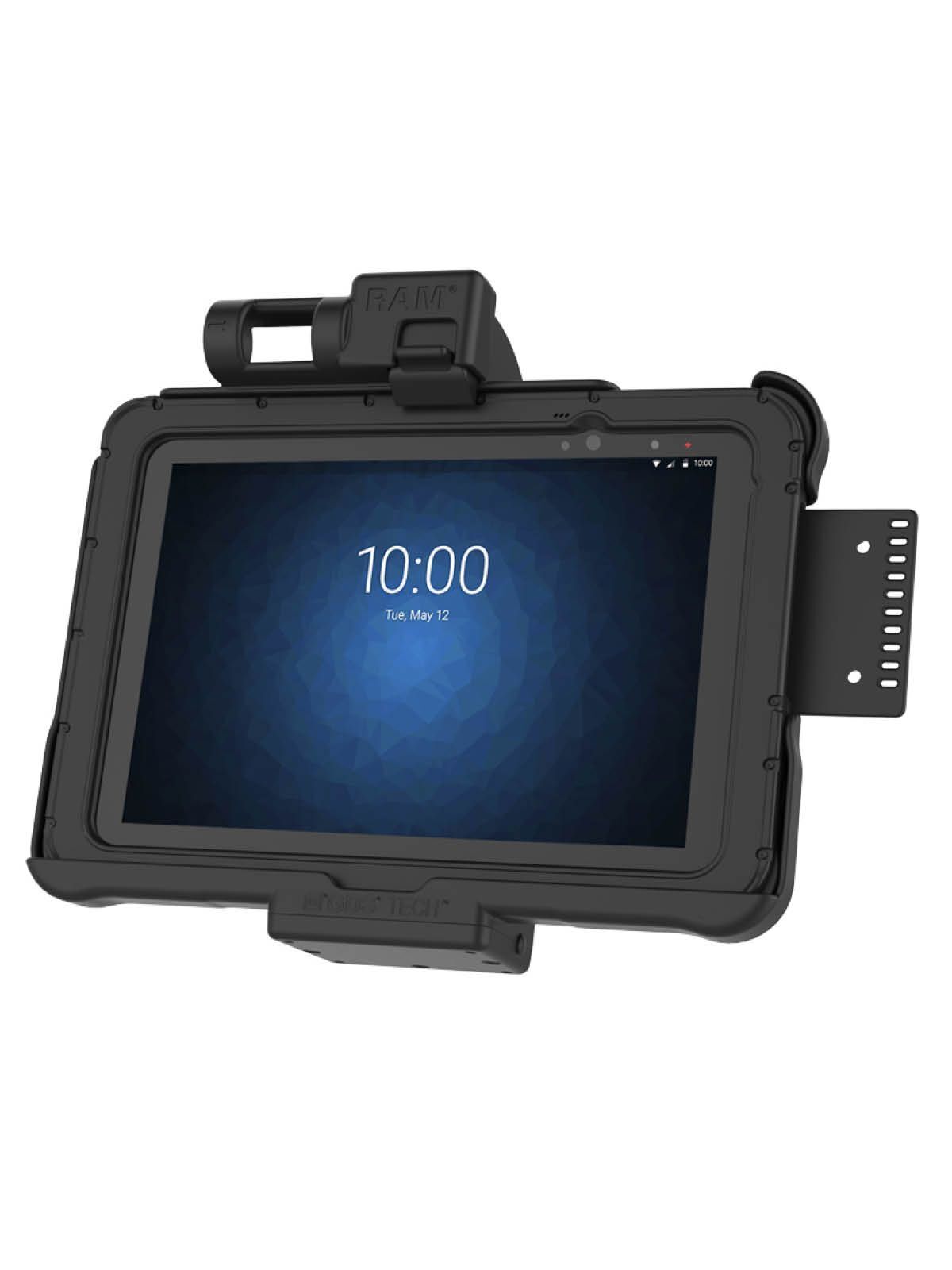 RAM Mounts Form-Fit Halteschale (Schnappverschluss) für Zebra ET5x (10.1“) Serie - Mit Rugged Boot