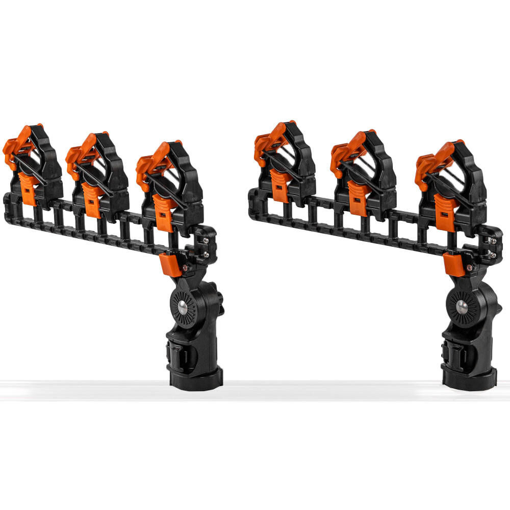 SideStage Pro Rod Rack includes 6 FlipGrips, 2 ClickTrac Rails, LNL Mount