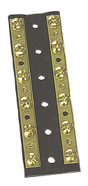 Sierra Elektra Verbindungsstreifen sierra-verbindungsstreifen-massive-messingstreifen-auf-kunststoffbasis-6-verbindungen-114x38x11mm-lxbxh
