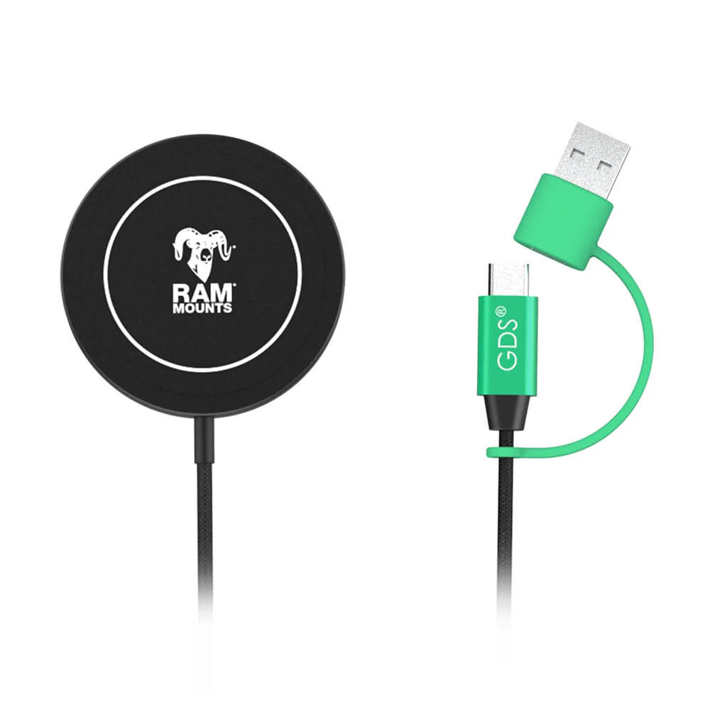 RAM Mounts  Qi2 Wireless Charger Power Delivery - 15 Watt