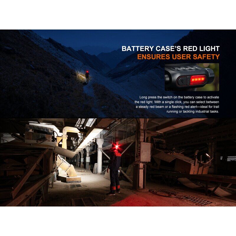 Fenix HP12R-T LED Stirnlampe rot