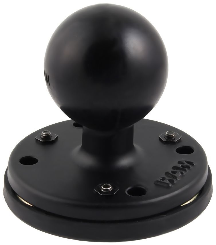 RAM Mounts runde Basisplatte (AMPS) mit Magnet-Unterbau - C-Kugel (1,5 Zoll), imPolybeutel
