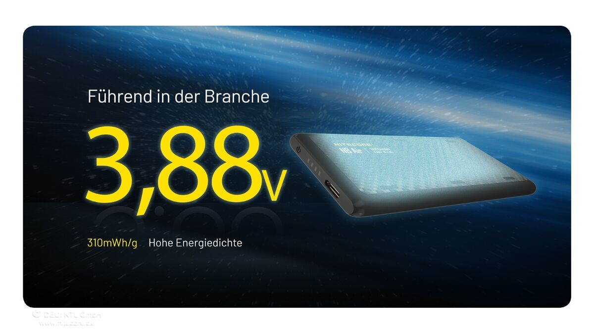 Nitecore Powerbank NB Air - 5000mAh