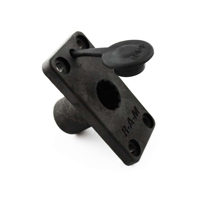 image_RAM-114FM_1 RAM Mounts Flush-Basis für Angelrutenhalter - mit Abdeckkappe