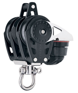 Harken 40mm Triple Carbo Ratchet w/Cam Cleat & Becket (2613)