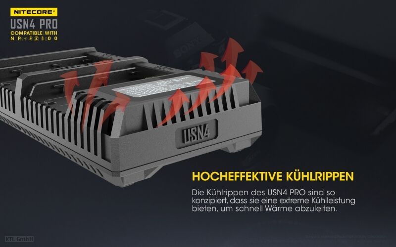 Nitecore USN4 PRO - für Sony Cameras