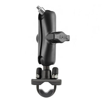 RAM Mounts Kamerahalterung für Lenker/Rohre mit 1/4"-20 Gewindestift - mit Klemmschelle, B-Kugel (1 Zoll), im Polybeutel