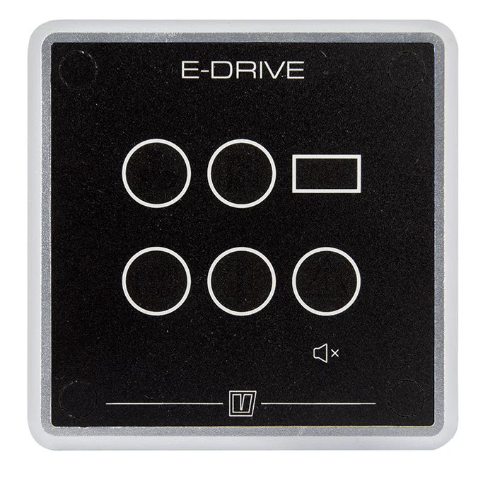 V-CAN monitoring panel E-DRIVE systems, aluminium, black