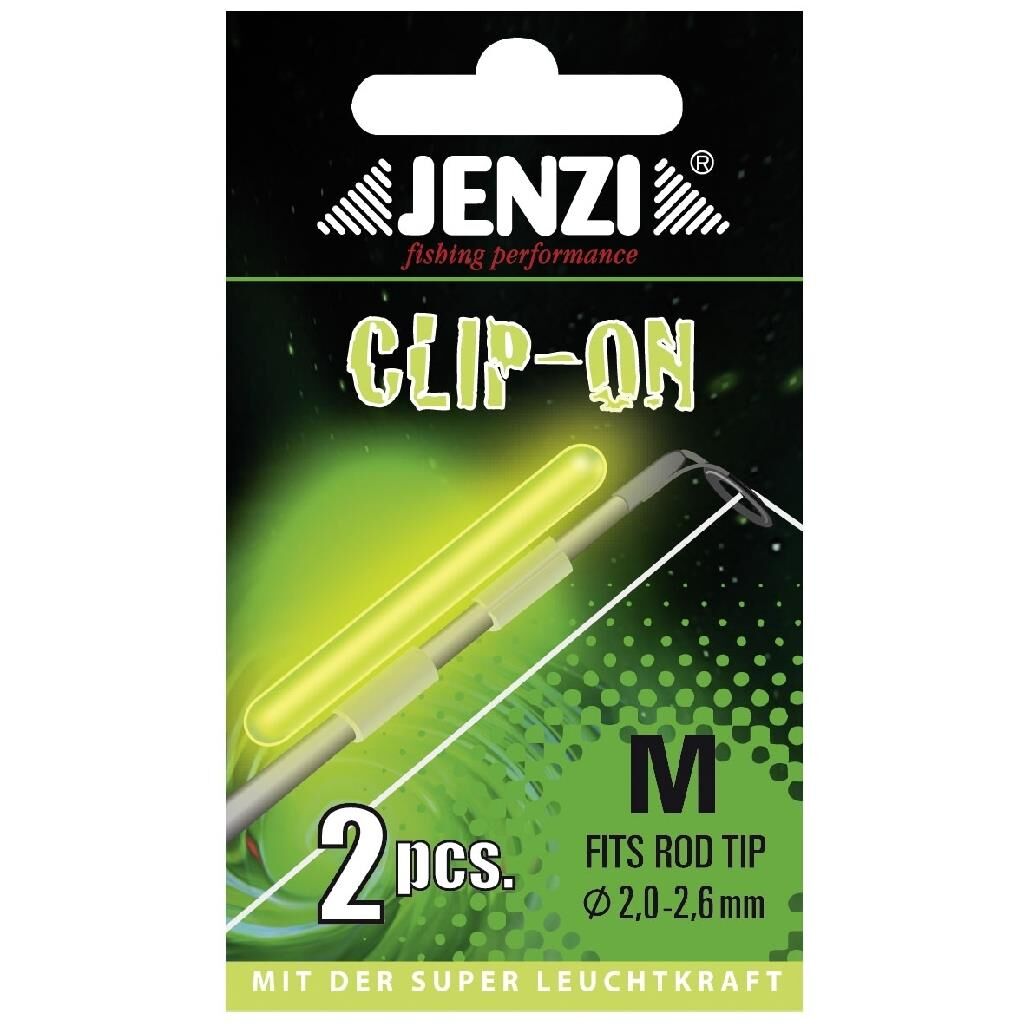 Jenzi Knicklicht "CLIP-ON" für Rutenspitze 2,7-3,2mm