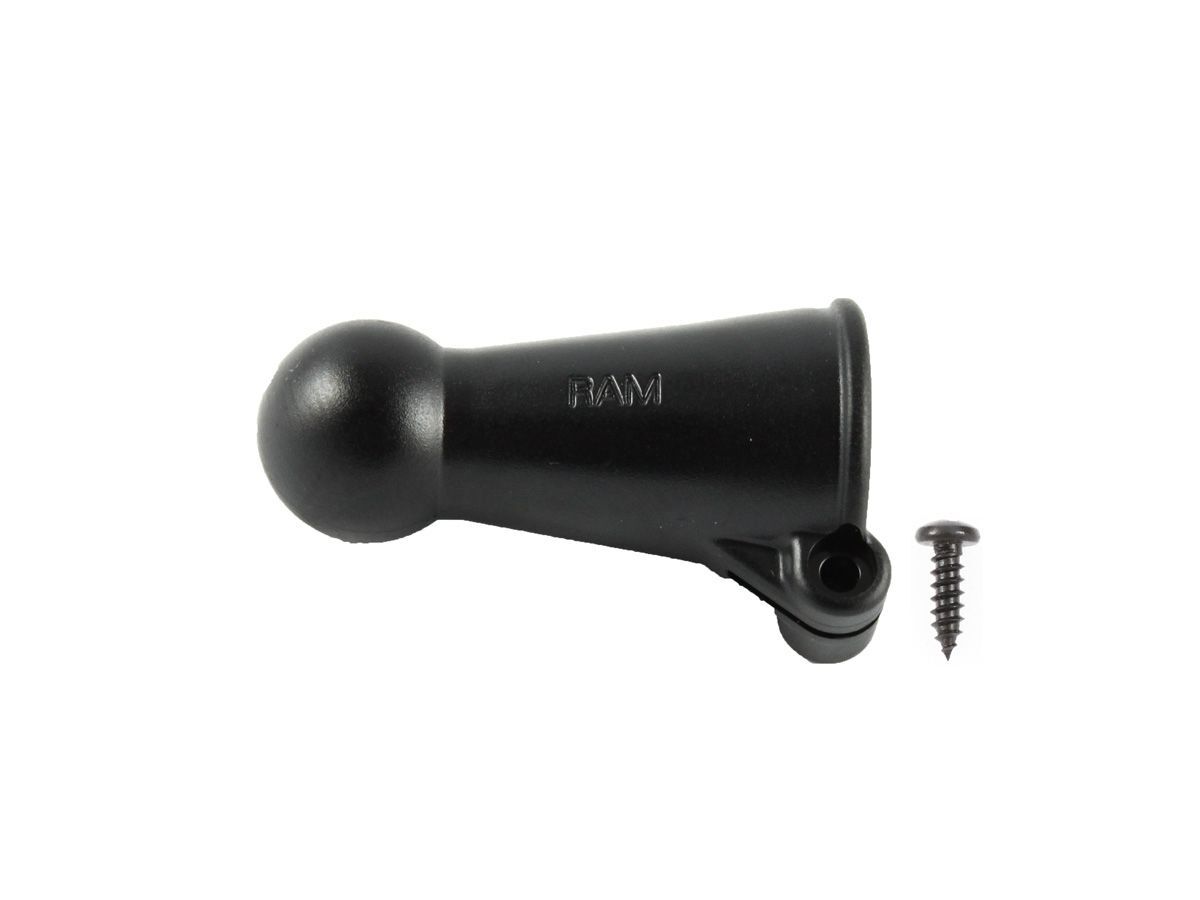 RAM Mounts Verbundstoff Adapter - Snap Link Kugel mit Snap Link Aufnahme, Schraube, im Polybeutel