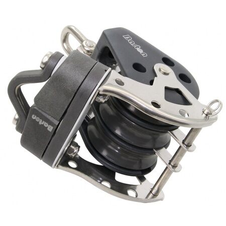 Barton Size 3 Gleitlagerklemmblock dreifach mit Wirbelauge
