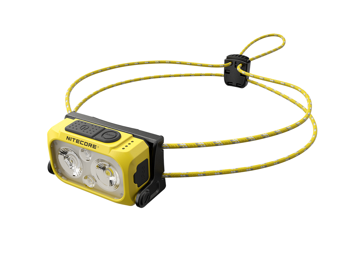 Nitecore NU21 - 360 Lumen, gelb