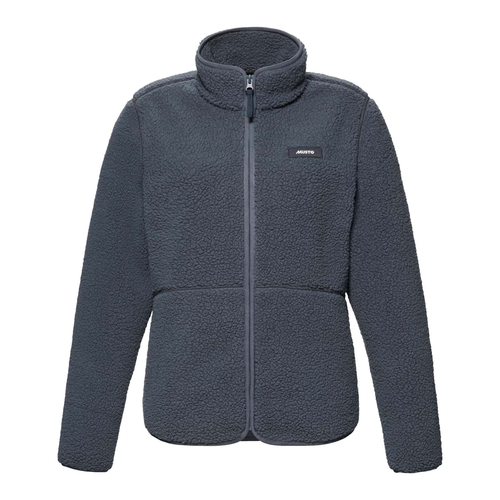 Musto W COVE DEEP PILE FLEECE JKT - Alpine Frost, 12