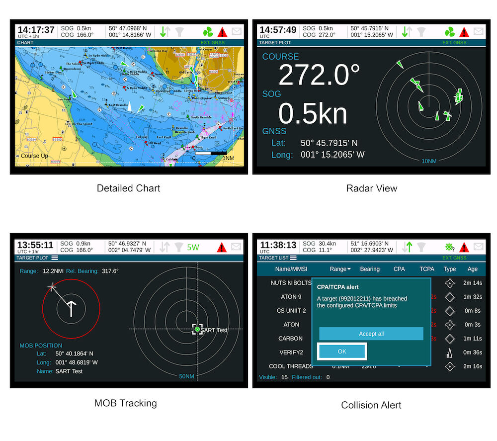 A200-Screenshots em-trak A200 AIS Transceiver Klasse A