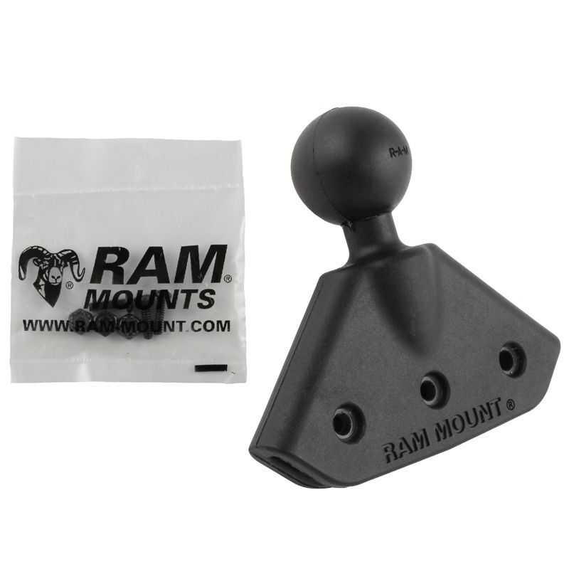 RAM Mounts Verbundstoff-Aufnahme für Sonnenblenkde - mit Schrauben-Set, im Polybeutel