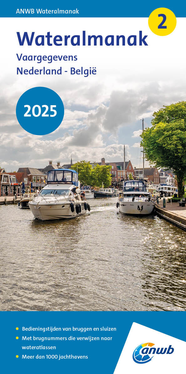 ANWB Wateralmanak Teil 2 - Ausgabe 2025 ANWB Wateralmanak Teil 2 - Ausgabe 2025