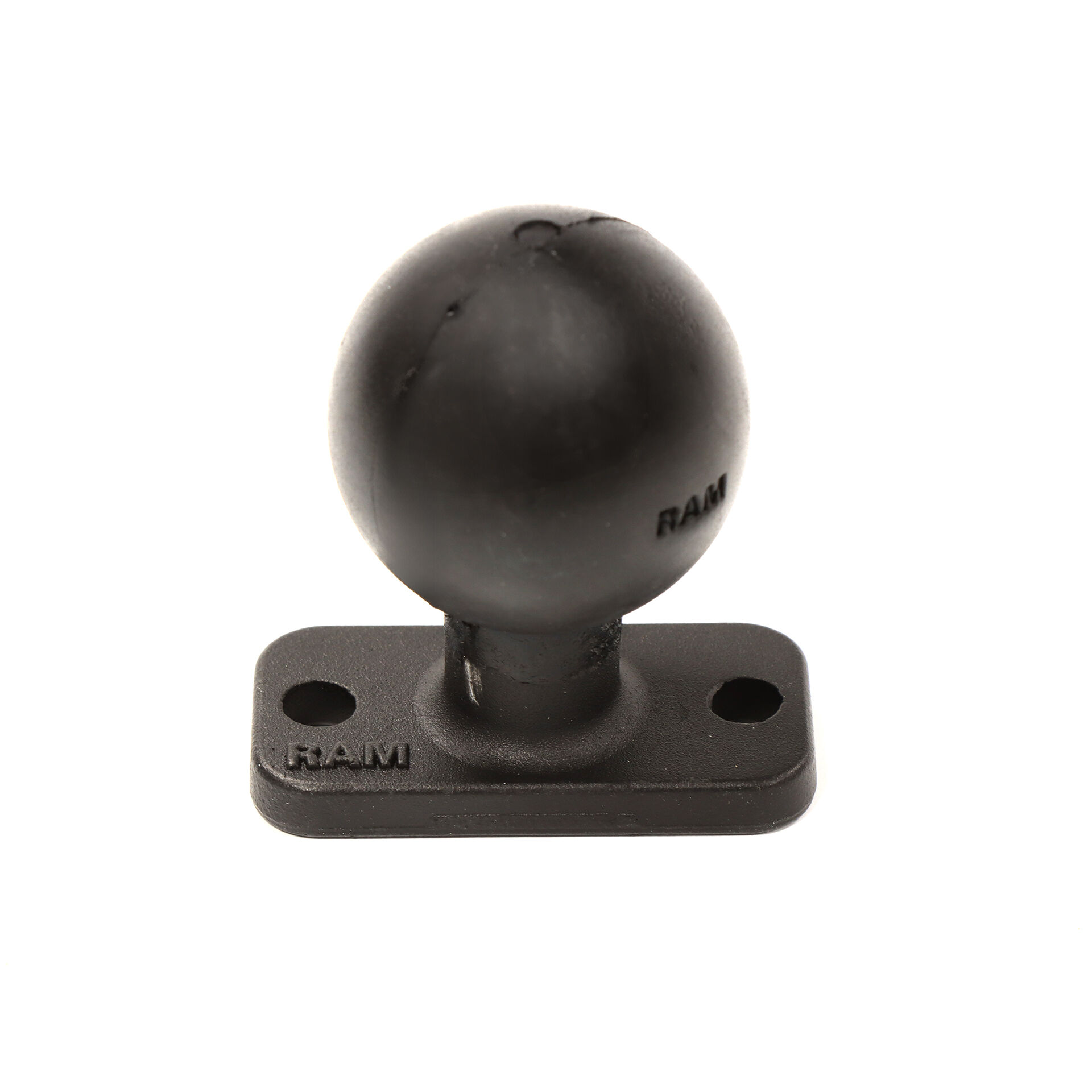 RAM Mounts rechteckige Basisplatte (25,4 x 50,8 mm) mit C-Kugel (1,5 Zoll) - im Polybeutel