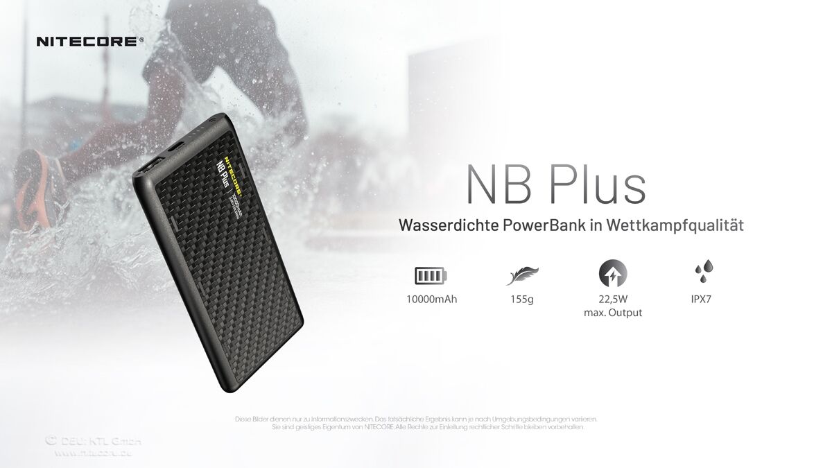 Nitecore Powerbank NB Plus - 10000mAh