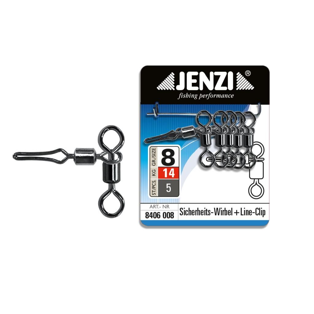 Jenzi Kreuz-Wirbel mit DS System in Black-Nickel, Größe 8, 14 Kg