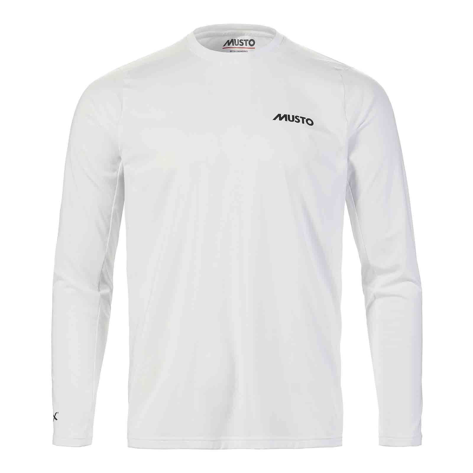Musto LPX Cooling UV Active Long Sleeve Shirt - White
