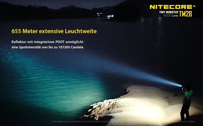 Nitecore TM28 - 6000 Lumen