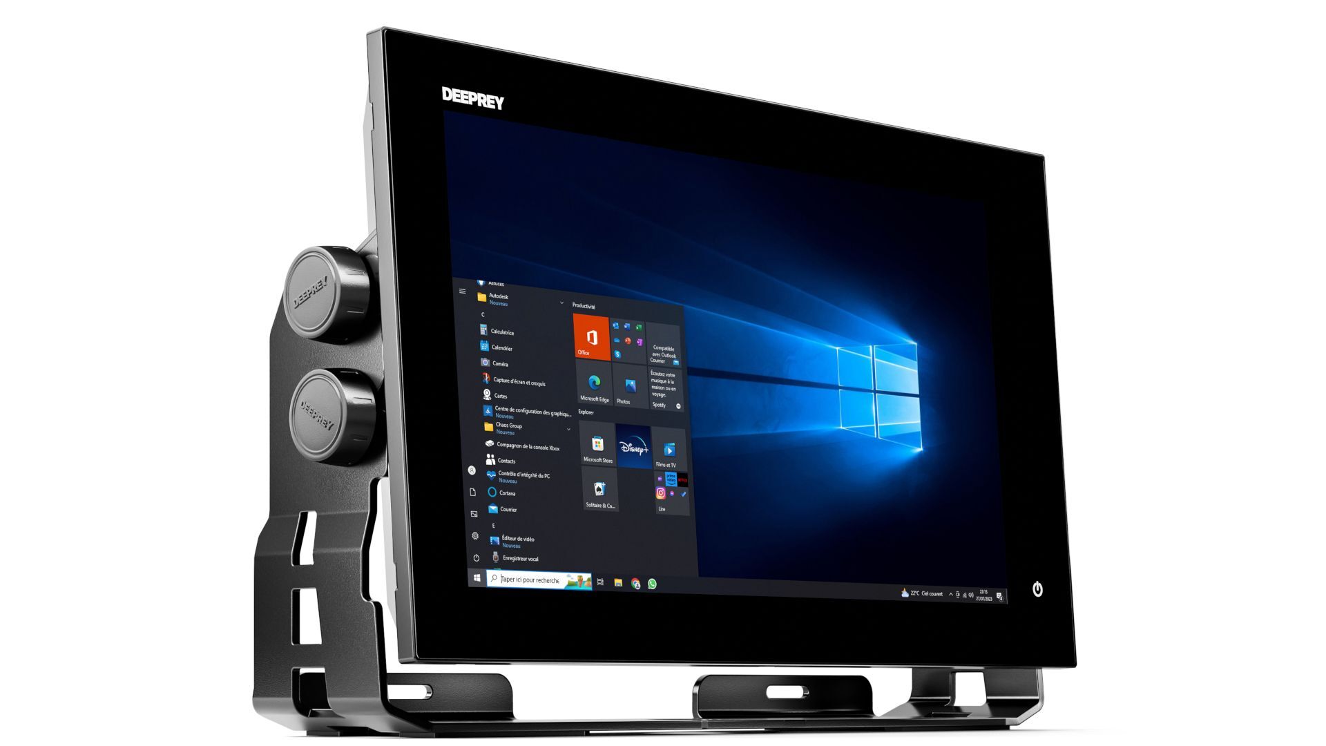 Deeprey 16" MFD Marine Multifunktionsdisplay mit Windows Deeprey 16" MFD Marine Multifunktionsdisplay mit Windows